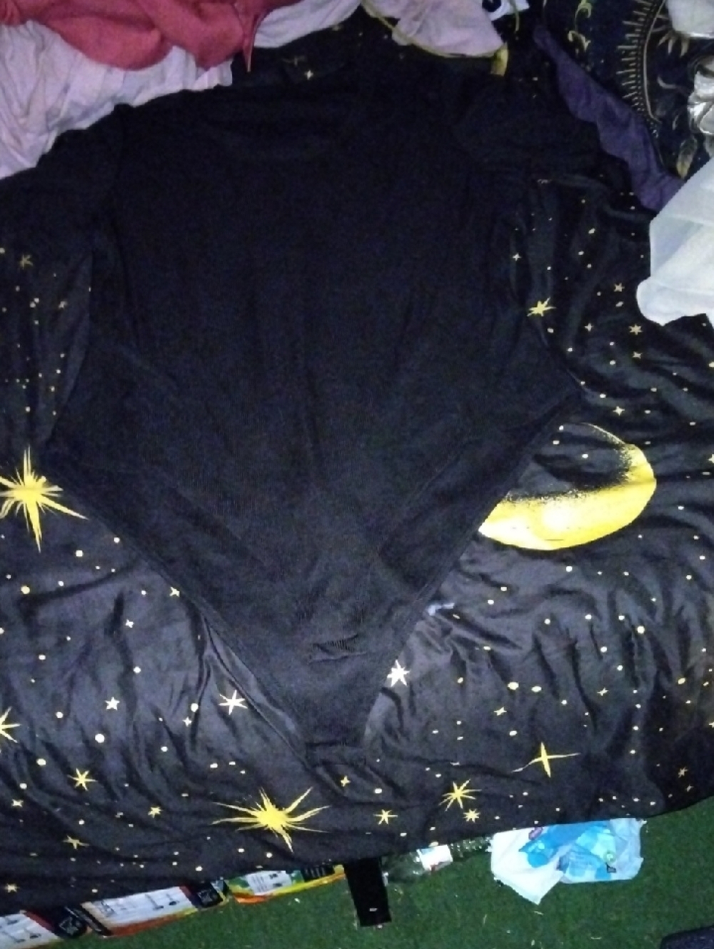 Black Long-Sleeve Bodysuit